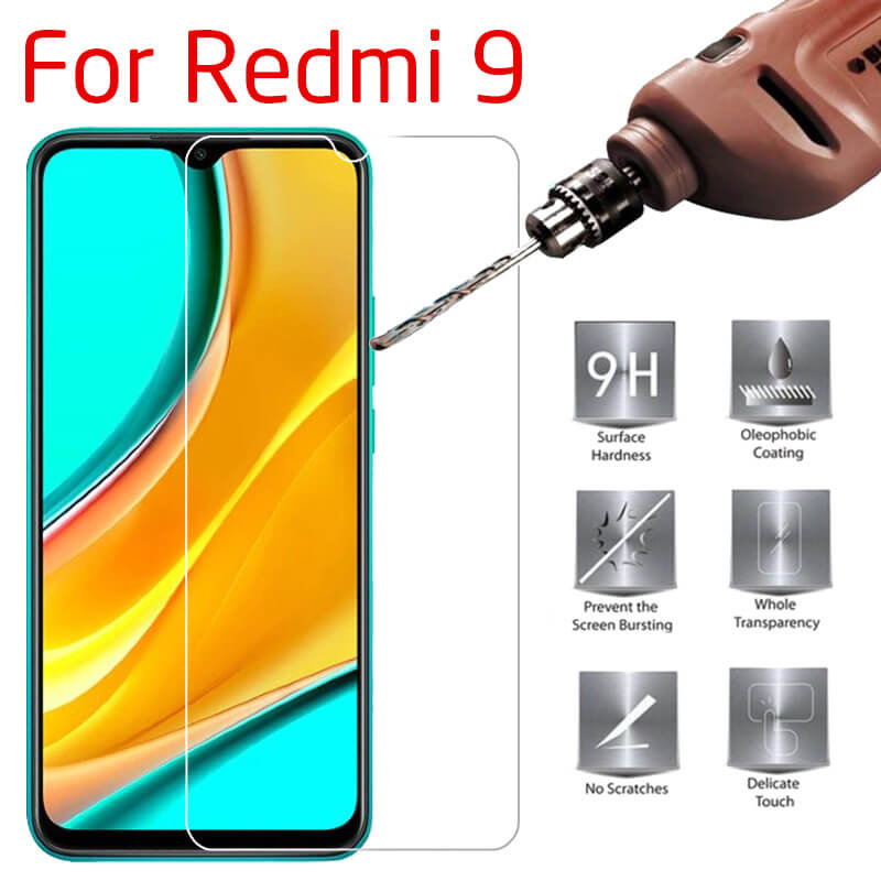 Bakeey-HD-9H-Anti-explosion-Anti-scratch-Tempered-Glass-Screen-Protector-for-Xiaomi-Redmi-9-Non-orig-1697318-1